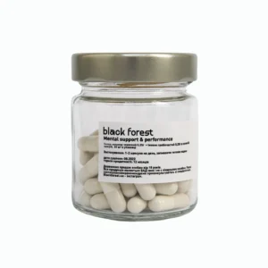 Капсульний курс мікс Мухомор + Їжовик гребінчастий